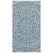 SAFAVIEH Courtyard Fran Mandala Indoor/ Outdoor Waterproof Patio Backyard Rug