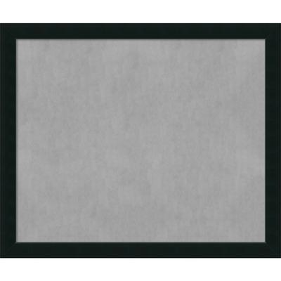 Framed Magnetic Board Choose Your Custom Size, Corvino Black Wood