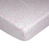 Lolli Living Pink Confetti Fitted Crib Sheet