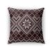 Black and White Snowflake Accent Pillow by Kavka Designs