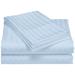 1200 Thread Count Cotton Deep Pocket Luxury Hotel Stripe Sheet Set