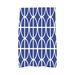 18 x 30 inch Ovals and Stripes Geometric Print Hand Towel