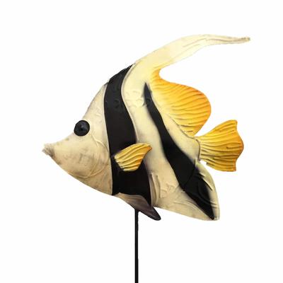 Handmade Angel Fish Garden Decoration - 1 x 8 x 24