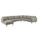 Oana Mid-Century Sectional Sofa with Chaise Lounge by iNSPIRE Q Modern