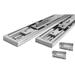 Hydraulic Soft Close 14-inch Full Extension Drawer Slides With Rear Mounting Brackets (Pack of 5 Pair)