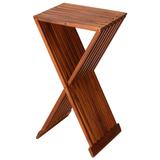 Bare Decor Taj Teak Folding End Table