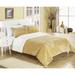 Chic Home Ernest 7-Piece Sherpa Blanket, Sham, and Sheet Set