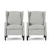 Wescott Contemporary Recliners (Set of 2) by Christopher Knight Home