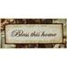 Mohawk Home 'Bless this Home' Brown/ Cream Kitchen Mat