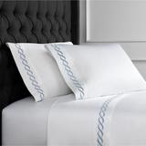 Home Sweet Home Collection 600 Thread Count Cotton Rope Embroidery Bed Sheet Set