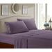 1800 Series Cotton Satin Feel Dobby Stripe Sheet Set - Assorted colors and sizes