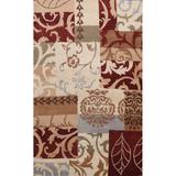 Abstract Contemporary Oriental Dining Room Area Rug Wool Hand-tufted - 8'0" x 11'0"