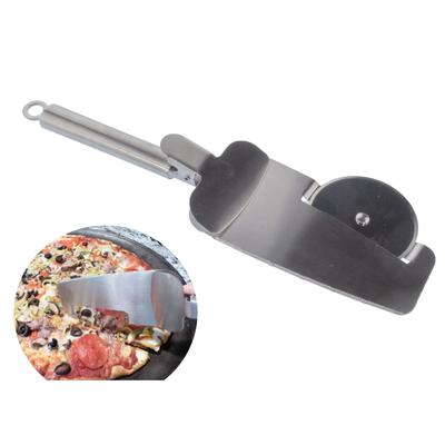 4 in 1 Stainless Steel Pizza Cutter Wheel Cake Cutter Spatula Sharp Slicer Edge