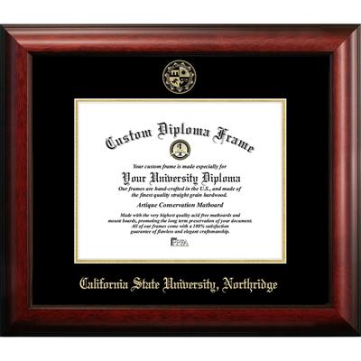 California State University, Northridge 11w x 8.5h Gold Embossed Diploma Frame