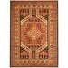 Handmade One-of-a-Kind Vegetable Dye Shirvan Wool Rug (Afghanistan) - 5'6 x 7'7