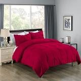 Lotus Home Pintuck Mini 3-piece Comforter Set