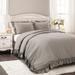 Lush Decor Reyna Ruffled Shabby-chic Comforter Set