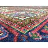 FineRugCollection Hand Made Fine Semi Antique Persian Heriz Oriental Rug - 6'6 x 9'3