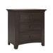 Ediline 3-drawer Wood Modular Storage Nightstand with Charging Station by iNSPIRE Q Classic