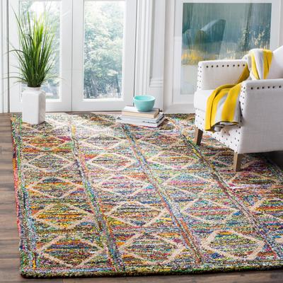 SAFAVIEH Handmade Nantucket Bozhanka Contemporary Cotton Rug