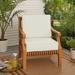 Sunbrella Indoor/ Outdoor Corded Chair Cushion Set - 22" x 22" x 4"