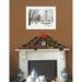 TrendyDecor4U Farmhouse "I Heard the Bells on Christmas" Framed Print Wall Art by Billy Jacobs - White