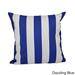 16 x 16-inch Classic Stripes Decorative throw Pillow