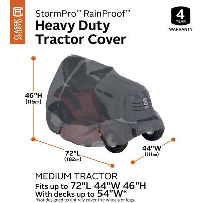 Classic Accessories StormPro Waterproof Heavy-Duty Tractor Cover