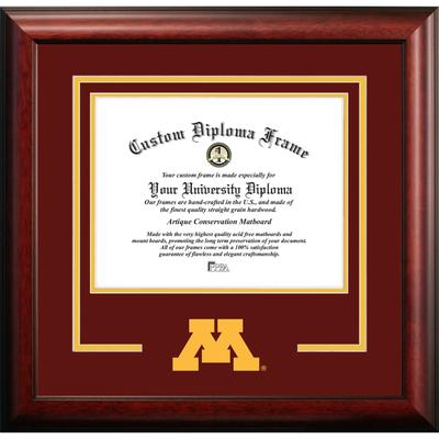 University of Minnesota Golden Gophers 11w x 8.5h Spirit Diploma Frame