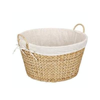 Household Essentials Wicker Laundry Basket with Handles