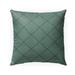 STICH TRIBAL DIAMOND GREEN Indoor|Outdoor Pillow By Kavka Designs - 18X18