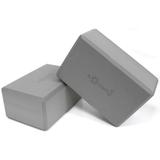 Sol Living Exercise Non Slip Foam Yoga Block 4" x 6" x 9" - 2 Pack