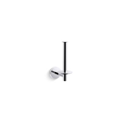 Kohler Elate® Vertical Bathroom Paper Holder Polished Chrome (K-27293-CP) - Polished Chrome