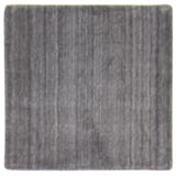 One of a Kind Hand-Woven Modern & Contemporary (2'0"x2'0") 2' x 3' Solid Wool Rug - 2'0"x2'0"