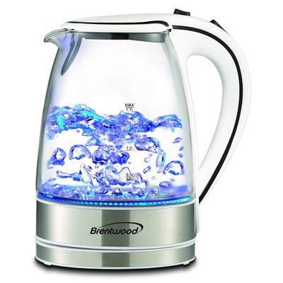 Brentwood KT-1900W Royal Glass Electric Tea Kettle