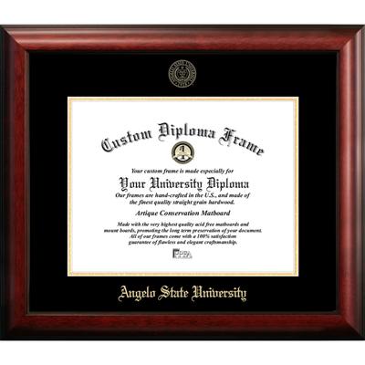 Angelo State University 14w x 11h Gold Embossed Diploma Frame