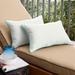 Sunbrella Canvas Natural/ Canvas Aruba Indoor/ Outdoor Pillow Set