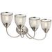 Copper Grove Nassau 4-light Brushed Nickel Vanity Light