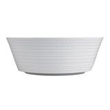 Wedgwood White Glaze 10-inch Intaglio Fine Bone China Large Serving Bowl