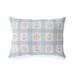 ANCHOR GALORE LIGHT BLUE AND PINK Lumbar Pillow By Kavka Designs