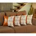 Decorative Faux Leather Square 17" Throw Pillow Cover (Set of 4)