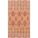 Geometric Moroccan Oriental Wool Area Rug Handmade Foyer Carpet - 5'2" x 7'11"