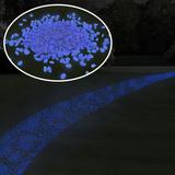 Solar Garden Stones - Glow in the Dark Pathway Pebble Lights by Pure Garden