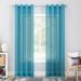 No. 918 Calypso Voile Sheer Grommet Curtain Panel, Single Panel