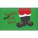 Indoor/ Outdoor Santa Stops Here Doormat (18 x 30)