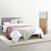 KERT Upholstered Metal Platform Bed by Crown Comfort