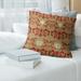 San Francisco Football Baroque Pattern Accent Pillow-Faux Suede