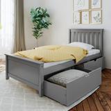 Max and Lily Twin Bed with Under Bed Storage Drawers