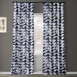 Exclusive Fabrics Triad Printed Cotton Twill Curtain (1 Panel)