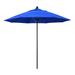 California Umbrella 9' Rd. Aluminum Frame, Fiberglass Rib Patio Umbrella with Sunbrella Fabric, Base Not Included